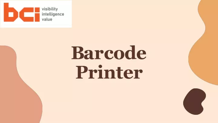 b a r c o d e printer