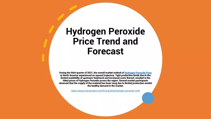hydrogen peroxide price trend and forecast