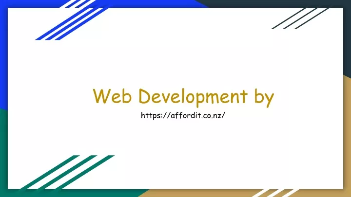 web development by