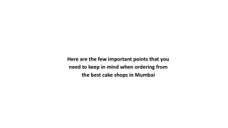 here are the few important points that you need