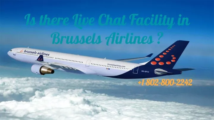 is there live chat facility in brussels airlines