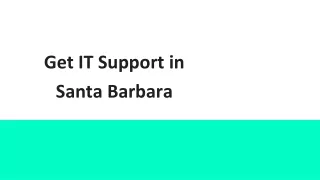 Get IT Support in Santa Barbara from Engineers That Love Technology