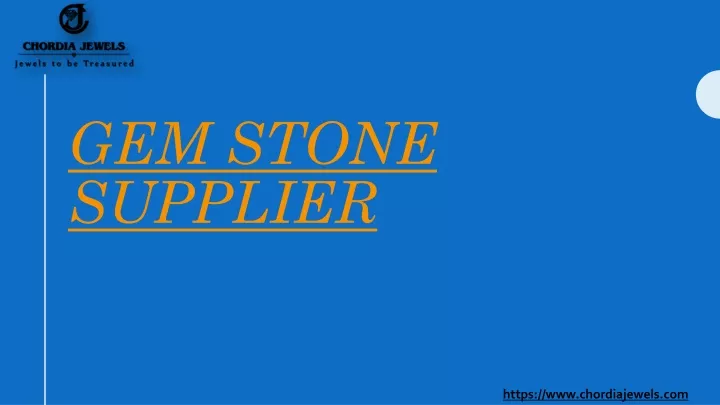 gem stone supplier