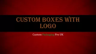 custom boxes with logo