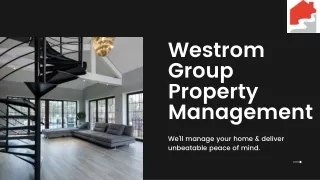 Westrom Group Property Management in Texas
