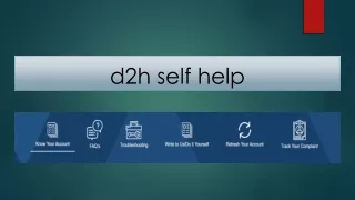 d2h self help