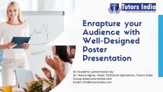 Enrapture your Audience with Well-Designed Poster Presentation (1)