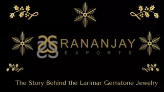 The Story Behind the Larimar Gemstone Jewelry