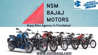 Best two wheeler service center in faridabad-Nsm Bajaj Motors, Faridabad.