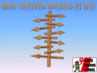 MTO approved best driving school in Whitby