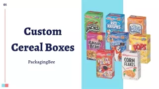 Get Eco Friendly Custom Cereal Boxes