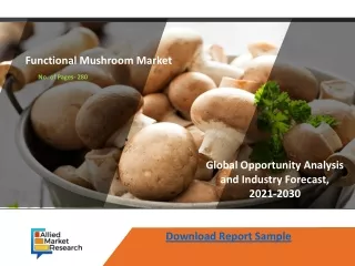 Functional Mushroom Market to See Huge Growth & Profitable Business