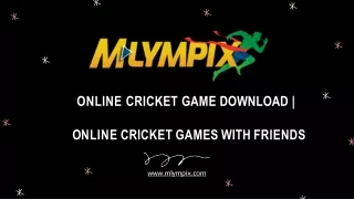 Online Cricket Game Download - Online Cricket Games With Friends