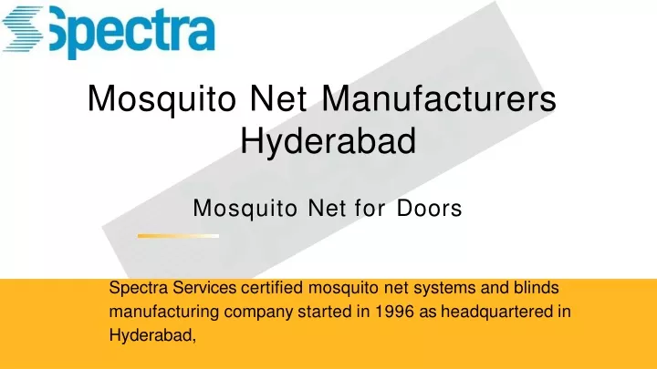 mosquito net manufacturers hyderabad