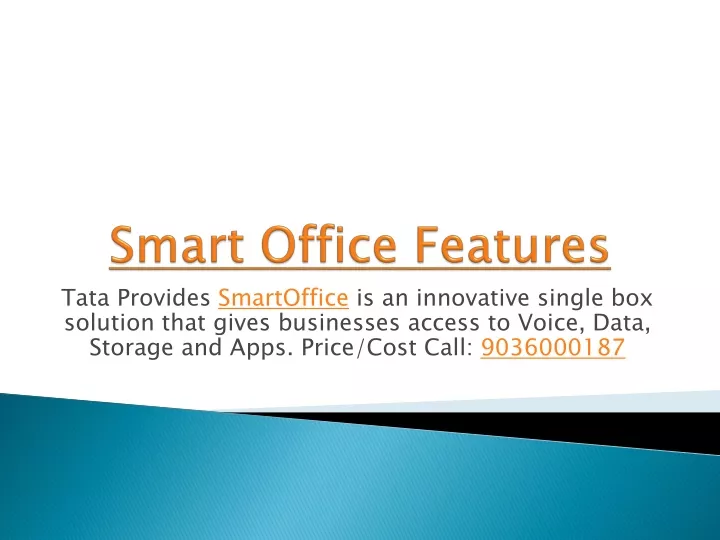 smart office features
