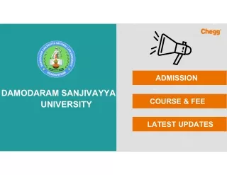 Damodaram Sanjivayya National Law University - [DSNLU], Visakhapatnam