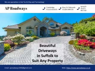 we are specialists in hot tar chip and tarmacking