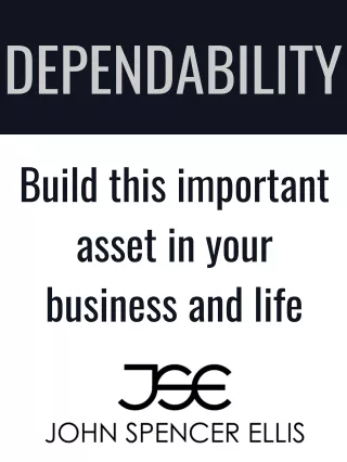 dependability