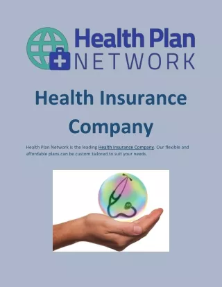 Health Insurance Company