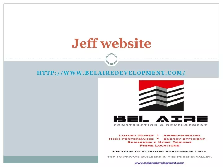 jeff website