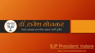 BJP President Indore
