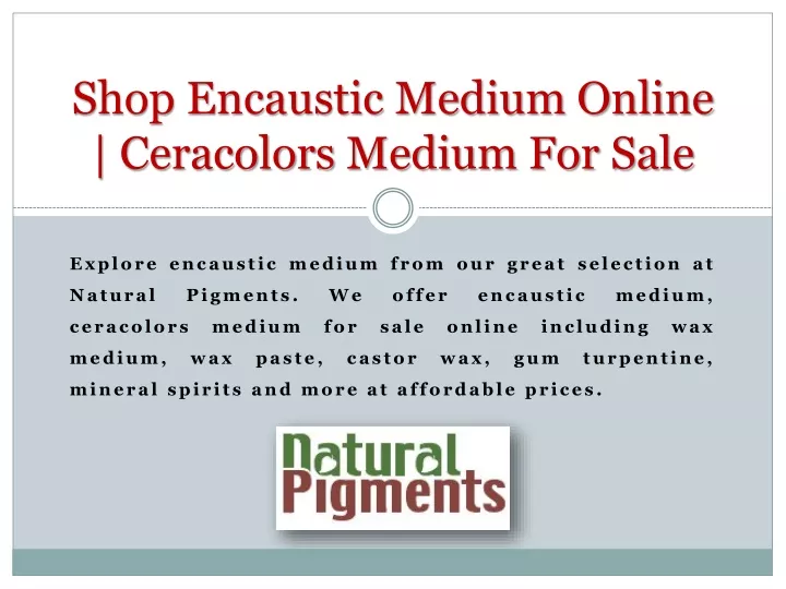 shop encaustic medium online ceracolors medium for sale