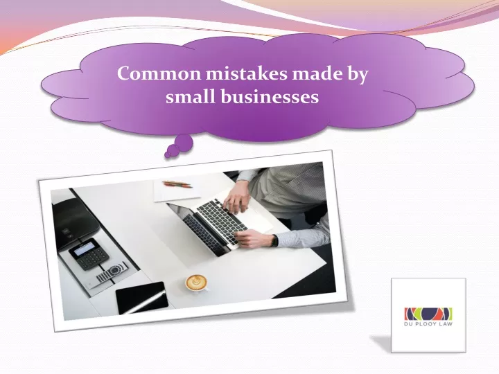 common mistakes made by small businesses