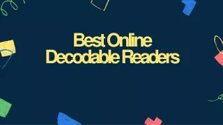 Best Online Decodable Readers - Readingteacher.com