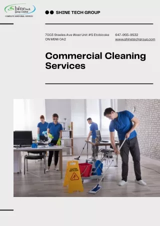 Best Commercial Cleaning Services in Brampton