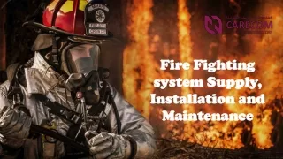 Fire Fighting Suppliers Qatar