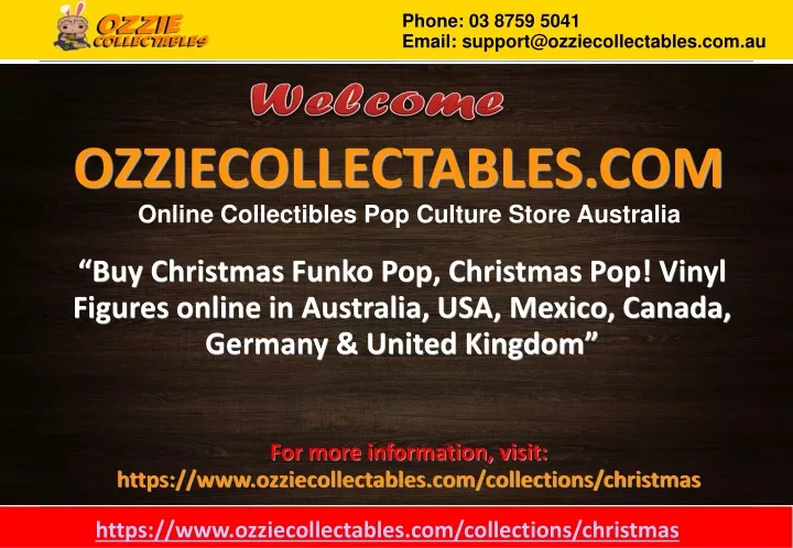 ozziecollectables com