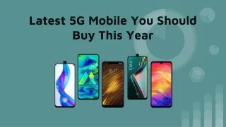 Shop Latest 5G Mobile Phones From Bajaj Finserv EMI Store