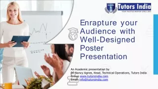 Enrapture your Audience with Well-Designed Poster Presentation (1)