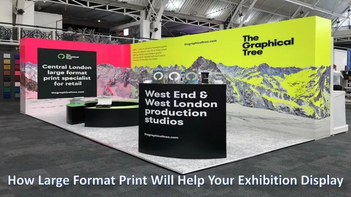 how large format print will help your exhibition