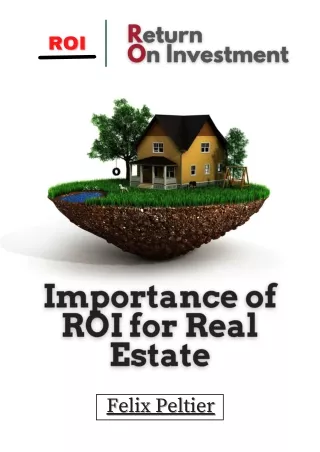 Felix Peltier - Importance of ROI for Real Estate
