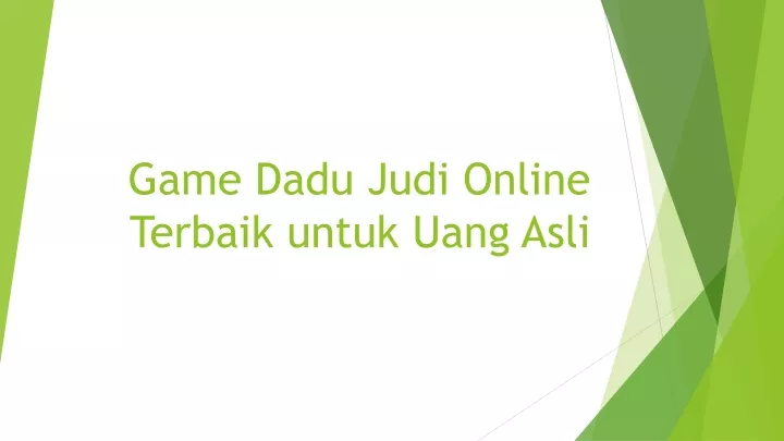 game dadu judi online terbaik untuk uang asli