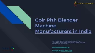 Coir-Pith-Blender-Machine-Manufacturers-in-India- Coir All