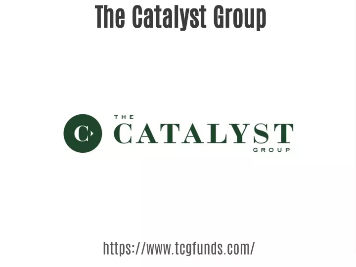 the catalyst group