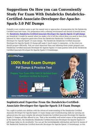 Polish Your Techniques Along with the Assistance Of Databricks-Certified-Associa