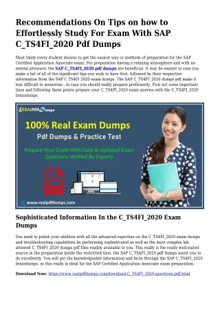 C_TS4FI_2020 PDF Dumps To Resolve Planning Challenges