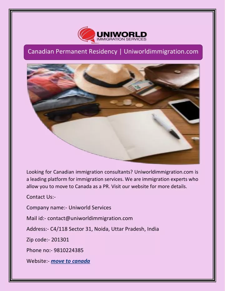 canadian permanent residency uniworldimmigration