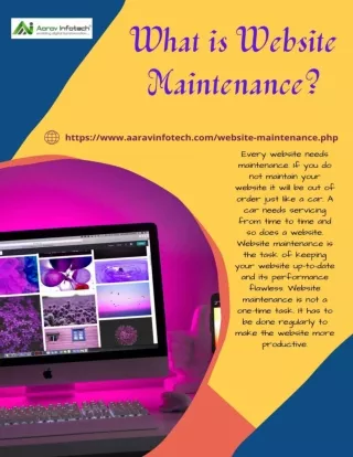 What is Website Maintenance-aaravinfotech.com_