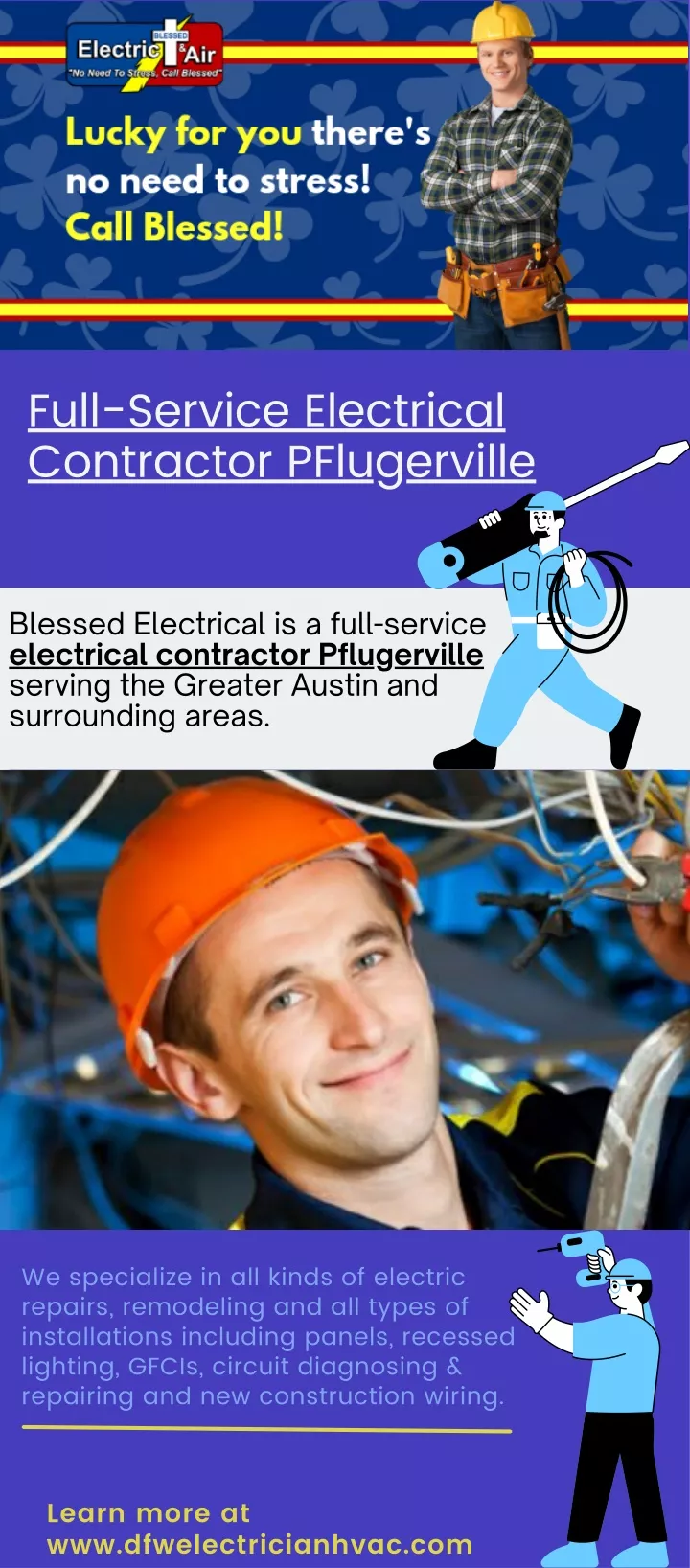 full service electrical contractor pflugerville