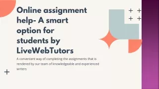 online assignment help a smart option