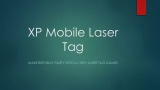 xp mobile laser tag