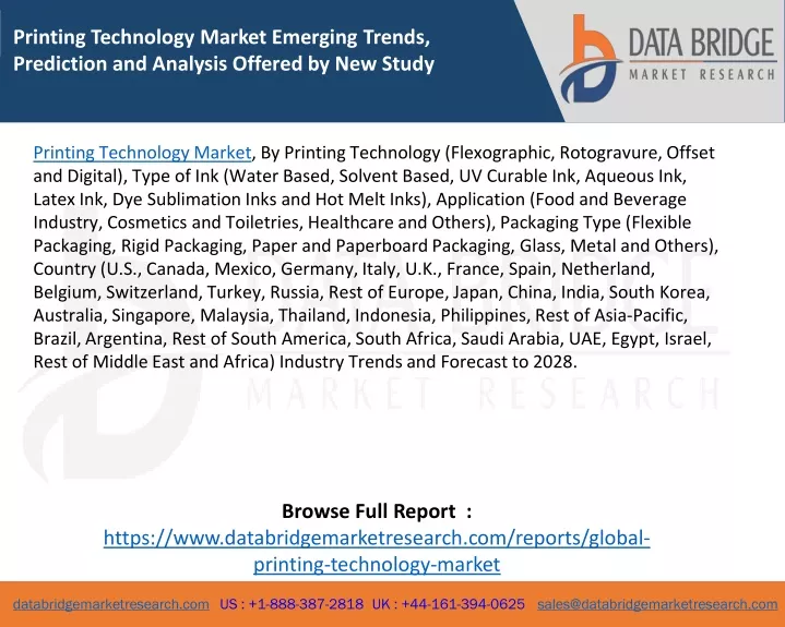 printing technology market emerging trends