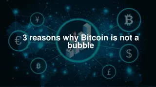 3 reasons why Bitcoin is not a bubble-WazirX