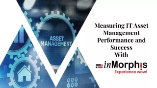 measuring it asset management performance