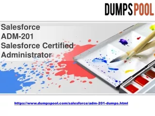 Latest ADM-201 Dumps PDF - 100% Verified by DumpsPool.com Experts