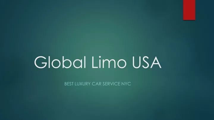 global limo usa